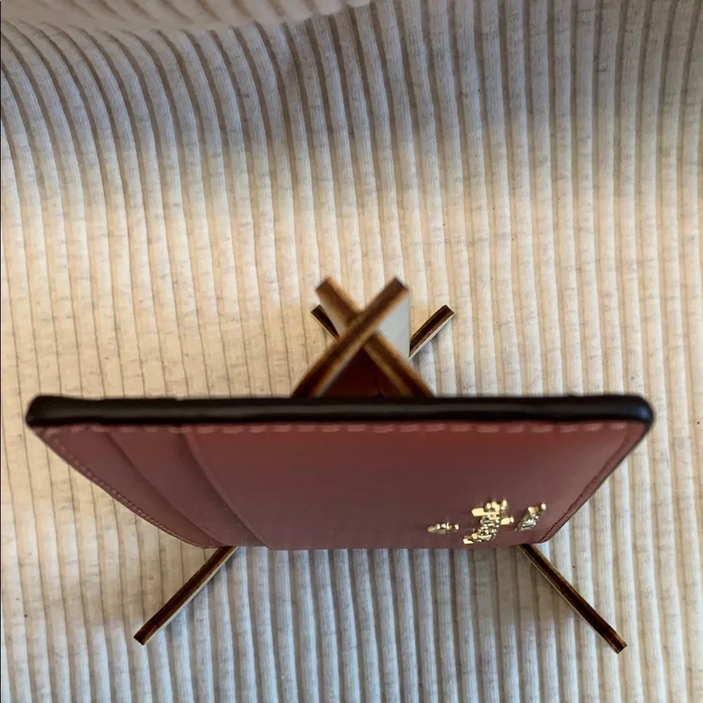 NWT - Kate Spade Madison Small Slim Card Holder in Terracotta Tile - Picture 9 of 16